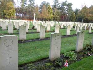 Across The Netherlands and Europe are dozens of war cemeteries with their thousands and thousands and thousands of immaculately tended graves.